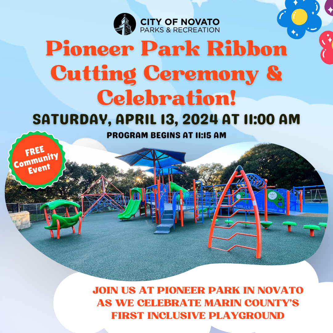 Pioneer Park Ribbon Cutting Ceremony and Celebration. Saturday April 13 at 11AM